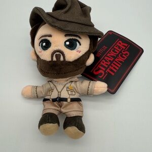 Netflix Stranger Things 5" Mini Hopper Plush Doll Figure Jazwares 2025 New Chief